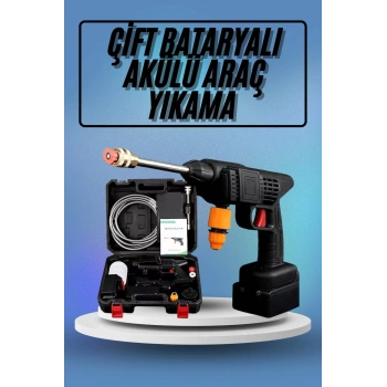 Nevamel Bahçe Sulama Tabancası Makinesi Yüksek Basınçlı Akülü Yıkama Makinesi