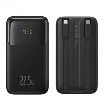 Nevamel Baseus Comet Series 10000mAh 22.5W Hızlı Şarj Dijital Göstergeli Powerbank