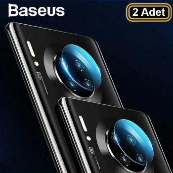 Nevamel Baseus Huawei Mate30/Mate30 Pro Kamera Koruyucu Kırılmaz Cam  2adet set-(5775)