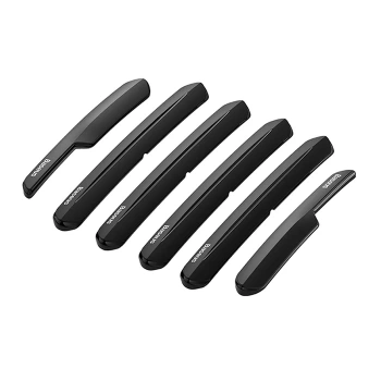 Nevamel Baseus T-Space 6 Parça Tesla Araç Kapı Çizik Önleyici Tampon Koruma Seti-(5775)