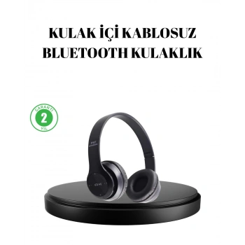 Nevamel® Bluetooth 5.0 Kablosuz Kulaklık – Extra Bass TF Kart Desteği 3.5mm AUX Girişli