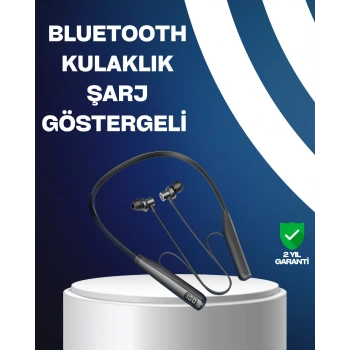 Nevamel Bluetooth 5.3 Boyun Bantlı Kulaklık – Oyun ve Müzik Modu SD Kart Desteği