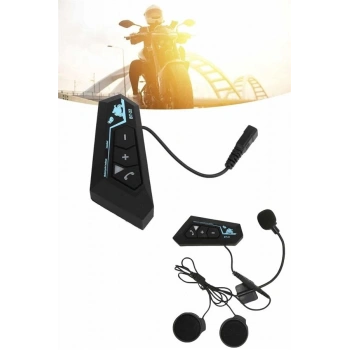 Nevamel Bluetooth Kask Kulaklığı Intercom 5.0 Bluetooth Android ve İOS Uyumlu