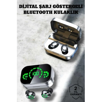 Nevamel Bluetooth Kulaklık Çift Telefon Desteği ve Suya Dayanıklı Powerbankli