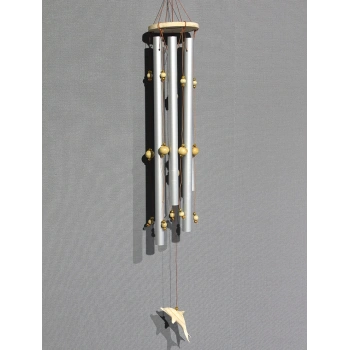 Nevamel Boncuklu Metal Rüzgar Çanı Model 1