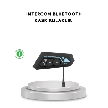 Nevamel BT22 Kask Bluetooth Kulaklık 5.0 Gürültü Engelleyici ve Eller Serbest Kullanım