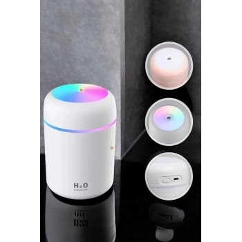 Nevamel Buharlı Hava Nemlendirici Aromaterapi Renk Değiştirilebilir