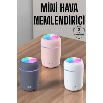 Nevamel Buharlı Hava Nemlendirici Aromaterapi Renk Değiştirilebilir