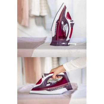 Nevamel Buharlı Kablolu Ütü 2200 Watt Kireçlenme Önleyici Şok Buharlı