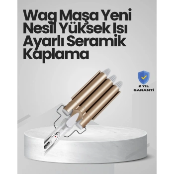 Nevamel Bukle Saç Maşası – Kolay Kullanım Sağlıklı Bukleler yüksek ısılı