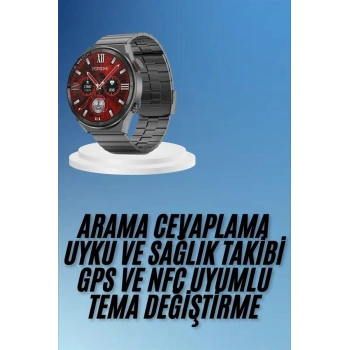 Nevamel Çağrı Cevaplama Sesli Asistan Çoklu Dil Desteği 5.0 Bluetooth Akıllı Saat