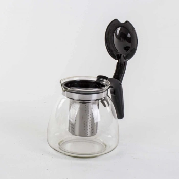 Nevamel Cam Süzgeçli Demlik