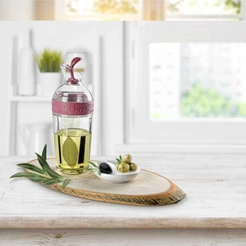 Nevamel® Cam Yağdanlık Fresh Ölçülü Yağ Şişesi Yağdanlık (1431)