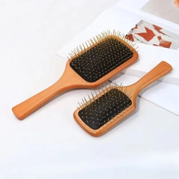 Nevamel Çelik İğne Uçlu Bambu Tarak 21 cm 12li Paket