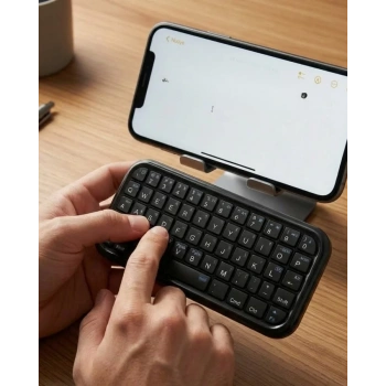 Nevamel® Cep Boyutu Kablosuz Bluetooth Klavye Telefon ve Tablet Uyumlu