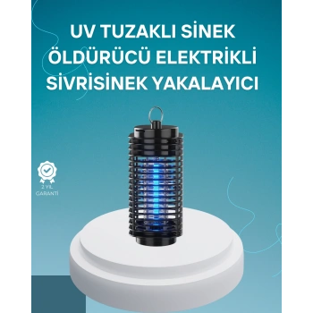 Nevamel® Çevre Dostu Elektrikli Sivrisinek Öldürücü Lamba – 50m² Etki Alanı