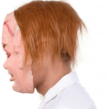 Nevamel Chucky Saçlı Lateks Maske