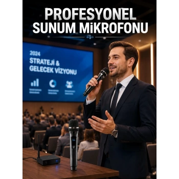 Nevamel® Çift Mikrofon Seti Profesyonel Ses Performansı