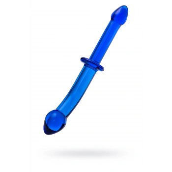 Nevamel® Çift Taraflı Yapay Penis Sexus Glass, Cam, Mavi, 25 Cm
