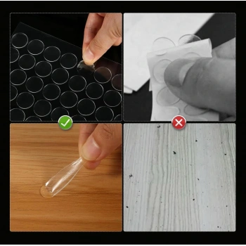 Nevamel Çift Taraflı Yuvarlak Montaj Macunu 420 Adet