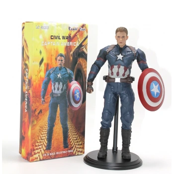 Nevamel Civil War Kaptan Amerika Figürü