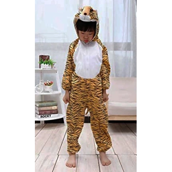 Nevamel Çocuk Kaplan-Aslan Kostümü 2-3 Yaş