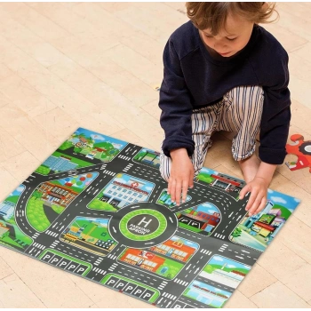 Nevamel Çocuk Oyun Matı (Mutlu Şehir Hayatı)