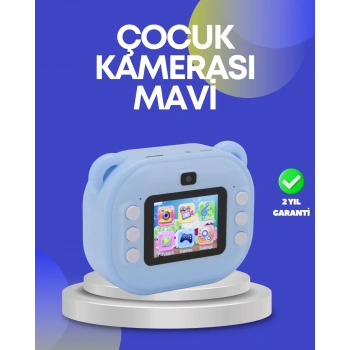 Nevamel® Çocuk Şipşak Kamera – 24MP HD Çift Lensli Termal Baskı Teknolojili