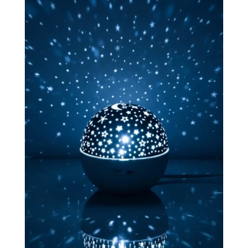 Nevamel® Çocuk ve Yetişkinler İçin Yıldız Projektör Gece Işığı