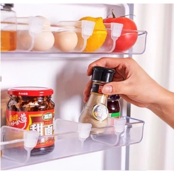 Nevamel Çok Amaçlı Buzdolabı Raf Ayırıcı 10 Adet