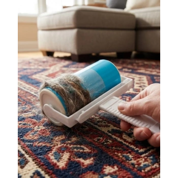 Nevamel® Çok Amaçlı Tüy Temizleme Rulosu Kedi Köpek Tüyü Toz ve Saç Toplama Aparatı