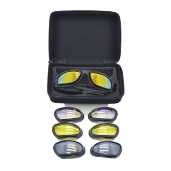 Nevamel Çok Lensli Tactical Gözlük Seti