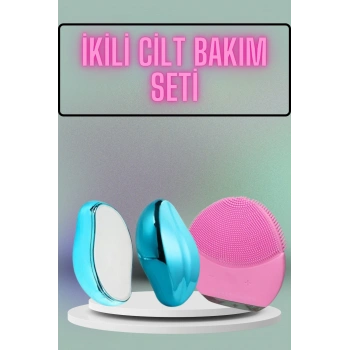 Nevamel Crystal Eraser Epilasyon Aleti ve Titreşimli Yüz Temizleme Masaj Aleti