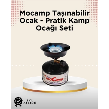 Nevamel Dayanıklı Paslanmaz ve Yüksek Isı Dayanımlı Kamp Ocağı – Uzun Süreli Kullanım İçin