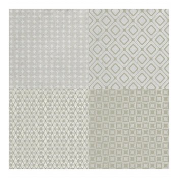 Nevamel DecoHandy 30x30 cm Kendinden Yapışkanlı  Pvc Karo Mutfak Arası 4 Lü Karışık model  0,36m2