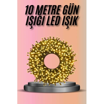 Nevamel Dekoratif Aydınlatma Ampüllü 10 Metre Gün Işığı Şerit Led