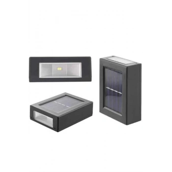 Nevamel Dekoratif Duvar Lambası Solar Güneş Enerjili Bahçe Aydınlatması