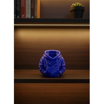 Nevamel® Dekoratif Lacivert Hoodie Kalemlik 10x10 cm