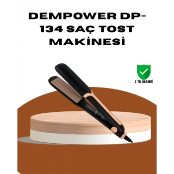 Nevamel® DEMPOWER DP-134 Saç Tost Makinesi – Kolay Kullanım Hızlı Sonuç Uzun Süre Kalıcılık