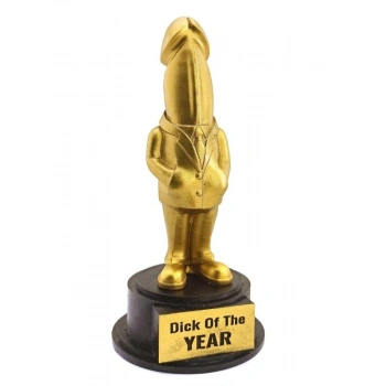 Nevamel® Dick Of The Year – Esprili Masaüstü Ödül Heykeli Model 2
