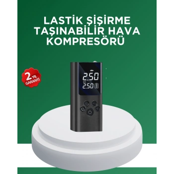 Nevamel® Dijital Lastik Pompası Çok Amaçlı Taşınabilir Kompresör
