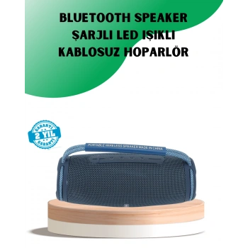 Nevamel® Dış Mekan Uyumlu IPX5 Suya Dayanıklı Kablosuz Hoparlör