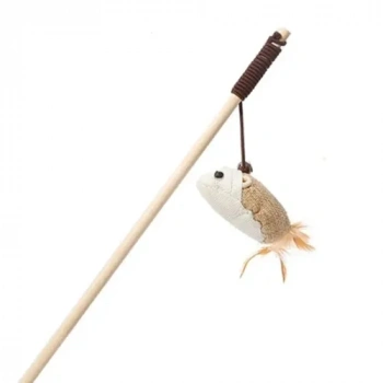 Nevamel Doğal Jut Fare Sembollü Kedi Oltası