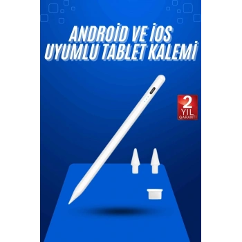 Nevamel® Dokunmatik Kalem Tablet Kalemi Çizim Stylus Kalem Yedek Uçlu