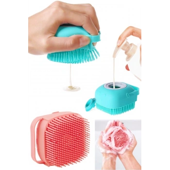 Nevamel Duş Jeli Hazneli Banyo Masaj Kesesi