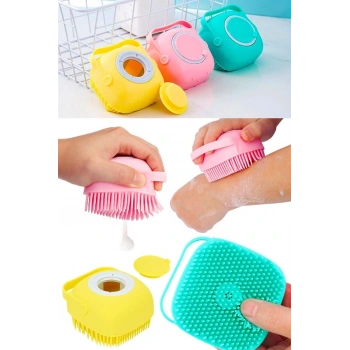 Nevamel Duş Jeli Hazneli Banyo Masaj Kesesi