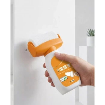 Nevamel® Duvar Rötuş Boya Rulosu 2si 1 Arada Hazneli Hızlı Kuruyan Yama Fırçası