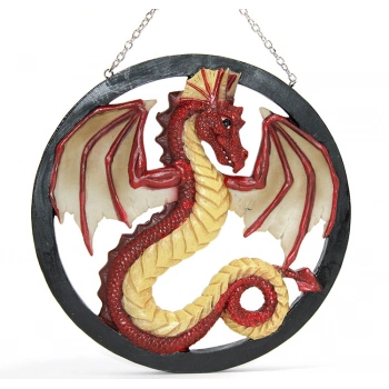 Nevamel Duvara Asmalı Polyester Dragon Pano