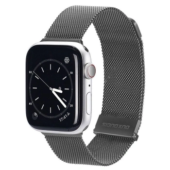 Nevamel Dux Ducis Apple Watch 38/40/41MM için Milanese Premium Milano Loop Kayış Kordon-(5775)