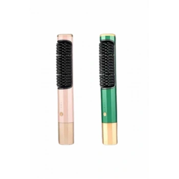 Nevamel Düzleştirici Fırça Saç Düzleştirici Arada Fön Tarak Taşınabilir